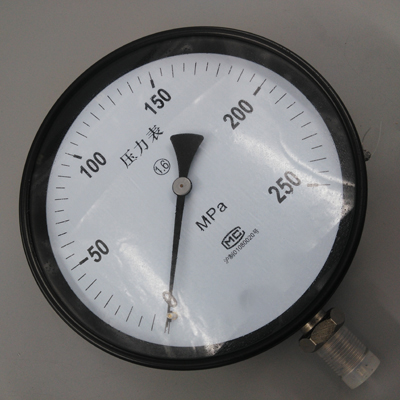 Y150-250系列高(gāo)壓壓力(lì)表
